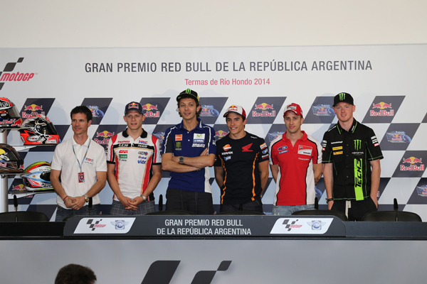 Rueda de prensa GP Argentina 2014